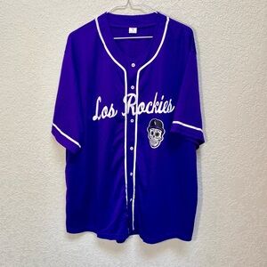 Colorado LOS ROCKIES 2021 Latin Night Authentic MLB Baseball Jersey Adult XL
